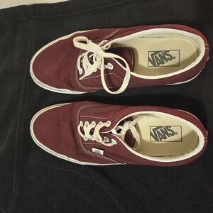 Vans Men's Deep Red Sneakers